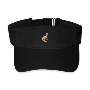 Kangaroo Cook Spatula Cooking - Recycled Sun Visor Cap - black - Front