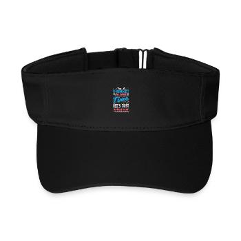 Apotheker Pharmazeutisch-technischer - Recyceltes Visor Cap - Schwarz - Vorne
