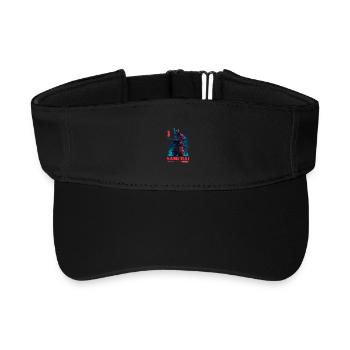 Neon Samurai Spirit - Recycled Sun Visor Cap - black - Front