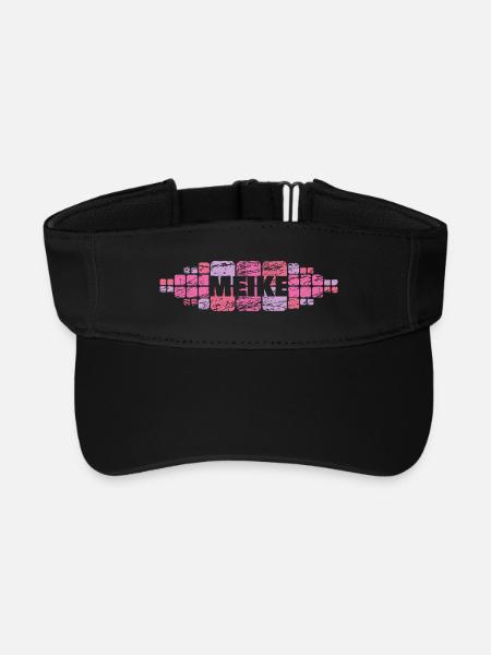 Meike - Recyceltes Visor Cap - Schwarz