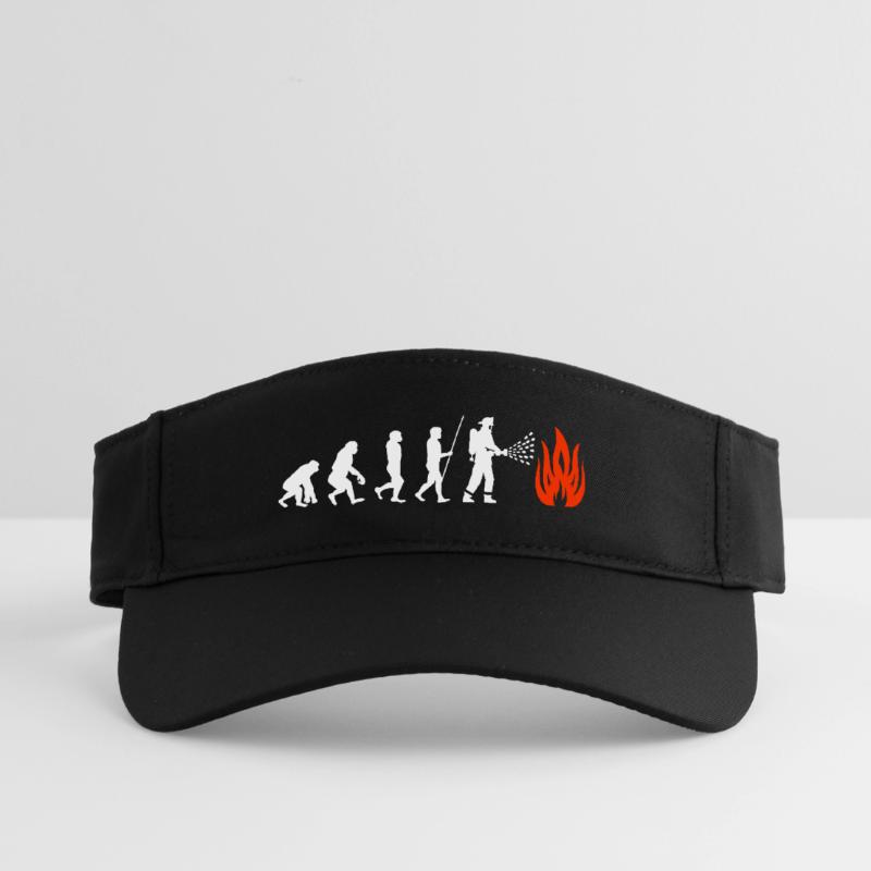 Pompier Évolution de la brigade d’incendie Visière de sport recyclée