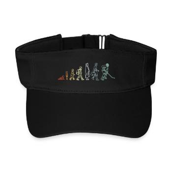 Eishockey Evolution - Recyceltes Visor Cap - Schwarz - Vorne