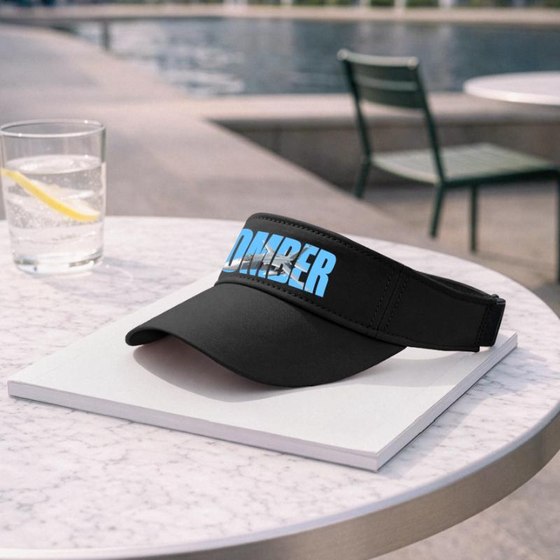 Bomber Su-24 Recycled Sun Visor Cap