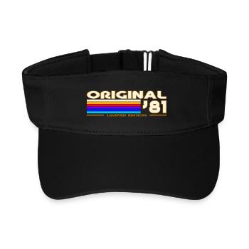 Original 81 Arc En Ciel Vintage - Visière de sport recyclée - noir - Devant