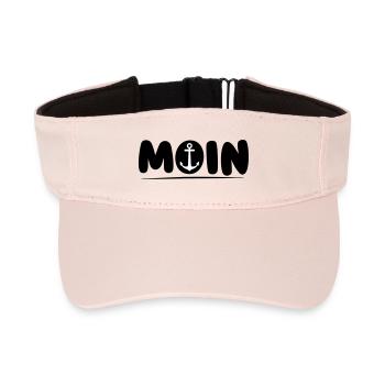 Moin with Anker - Recycled Sun Visor Cap - crystal pink - Front