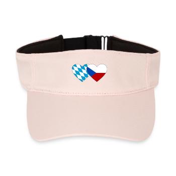 Bavière, République tchèque, Heart Association - Visière de sport recyclée - rose cristal - Devant