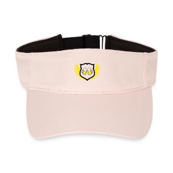 bier_wappen - Recycled Sun Visor Cap - crystal pink - Front