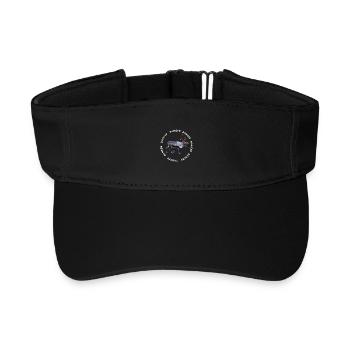 DANSEUR - Visière de sport recyclée - noir - Devant