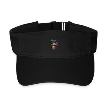 serpent, python, cobra, serpent à sonnettes, serpents - Visière de sport recyclée - noir - Devant