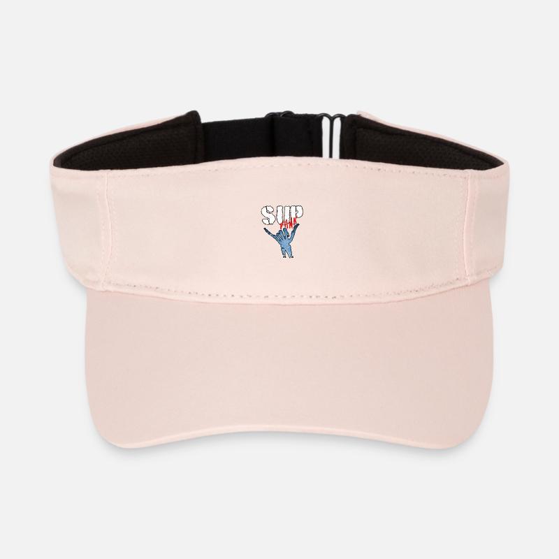 SUP - Recyceltes Visor Cap - Kristallrosa