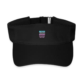 Para Eishockey Handicap - Recycled Sun Visor Cap - black - Front