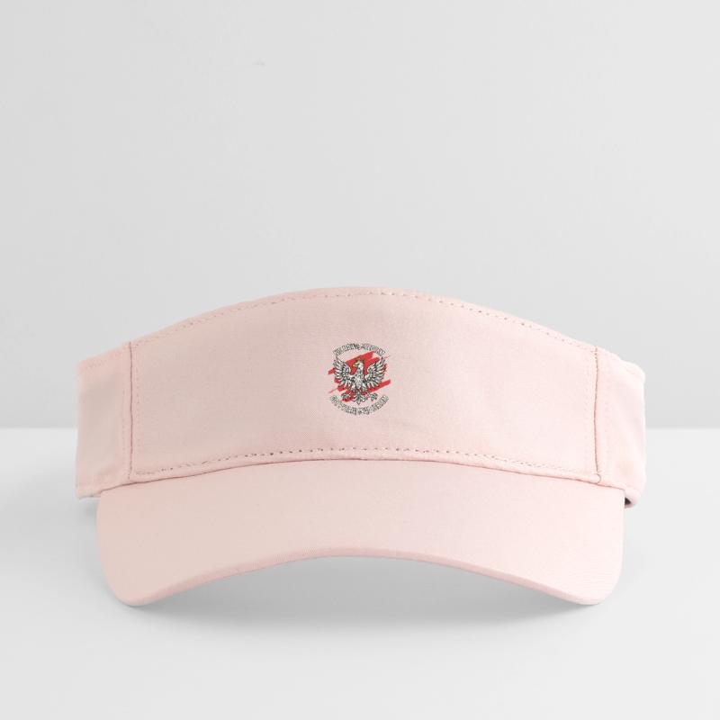 Polish Eagle Pride Statement Design Recycled Sun Visor Cap