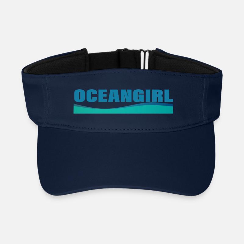 OCEANGIRL - Recyceltes Visor Cap - Navy