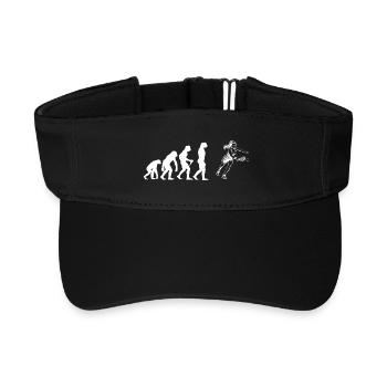 Joueurs de pickleball pour joueurs de pickleball Fans - Visière de sport recyclée - noir - Devant