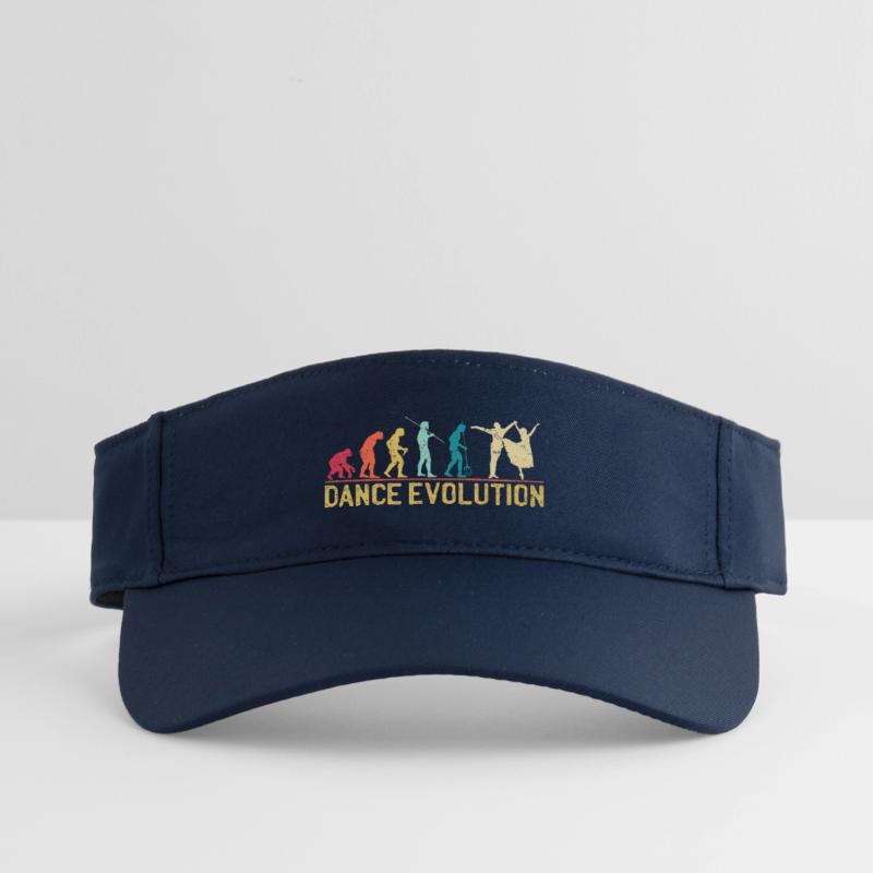 Conception de silhouette d'évolution de la danse Visière de sport recyclée