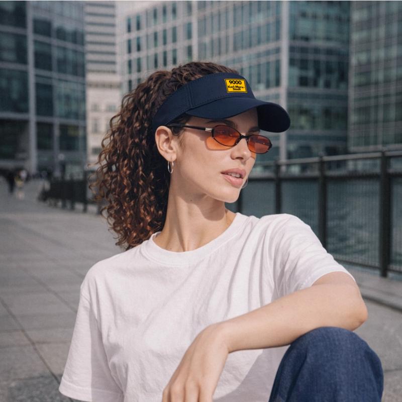 OLD POSTCODE POSTCODE RETRO 9000 KARL-MARX-STADT Recycled Sun Visor Cap