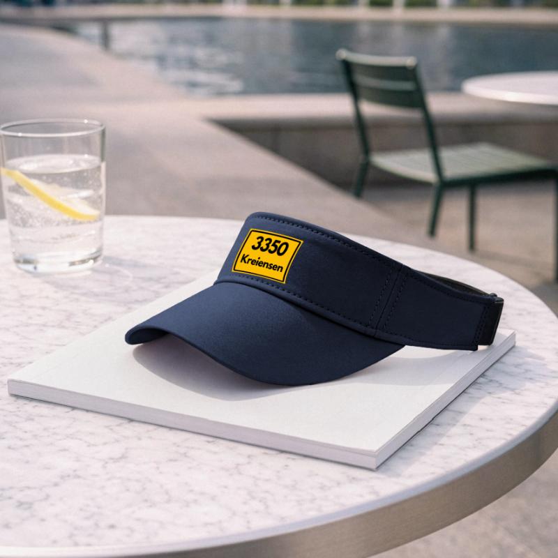 OLD POSTCODE POSTCODE RETRO 3350 KREIENSEN Recycled Sun Visor Cap