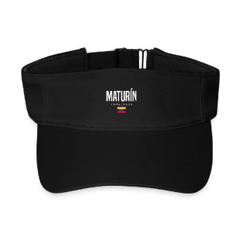 Maturin Venezuela - Recycled Sun Visor Cap - black - Front