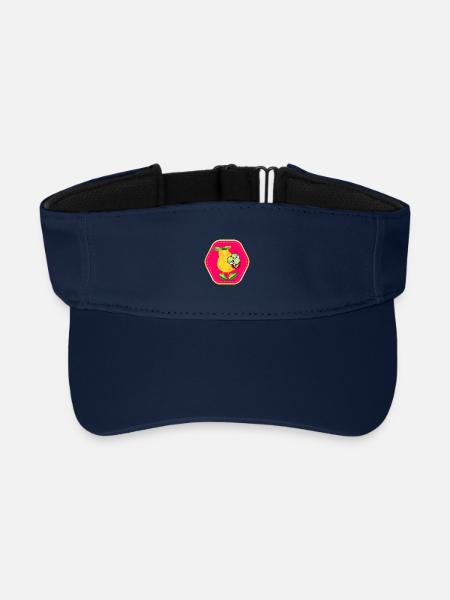 HOBBY JOGGING RUNNING PEAR - Recycled Sun Visor Cap - navy