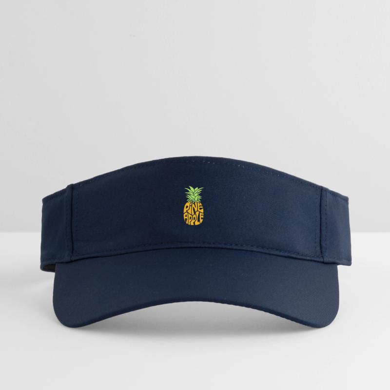pineapple Recycled Sun Visor Cap