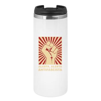 Alerta Alerta Antifascista AFA Antifa 161 - Thermal Cup - white - Front