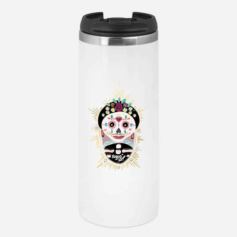 Halloween Mexico - Thermal Cup - white