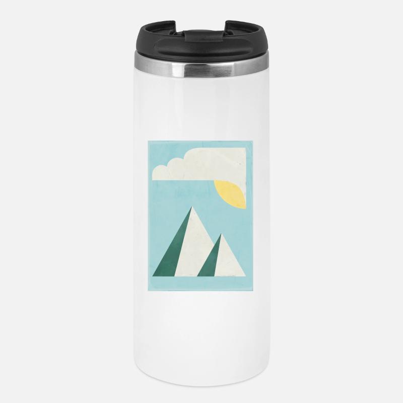 Mountains - Thermal Cup - white