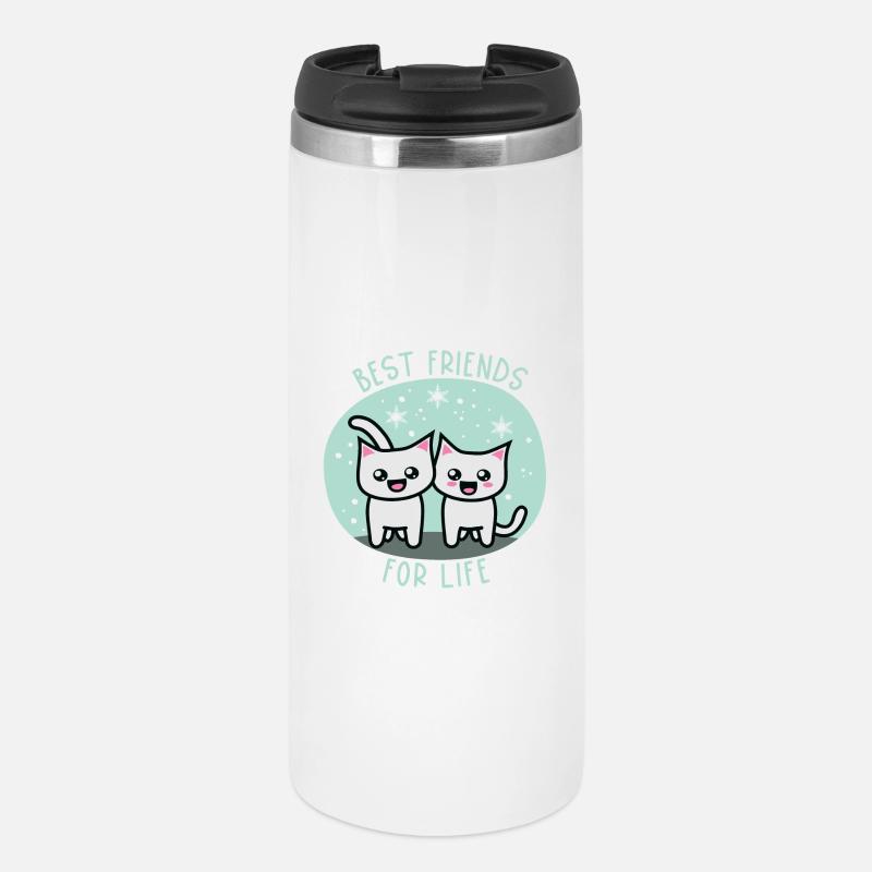 Best friends for life - Thermobecher - Weiß