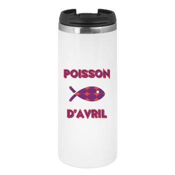 APRIL FOOL - Thermal Cup - white - Front