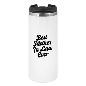 Meilleure belle-mère de tous les temps - Mug isotherme - blanc - Devant