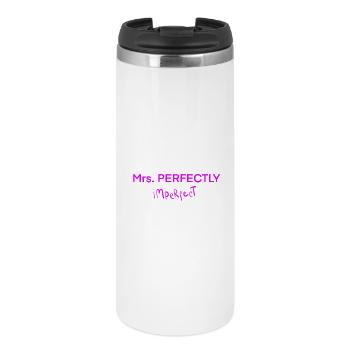 Mrs. PERFECTLY imPerfect - Thermal Cup - white - Front