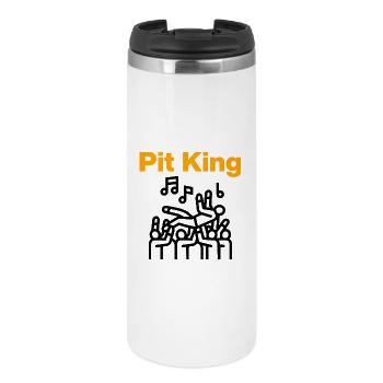 Roi des Fosses, Monarque Mosh ! - Mug isotherme - blanc - Devant