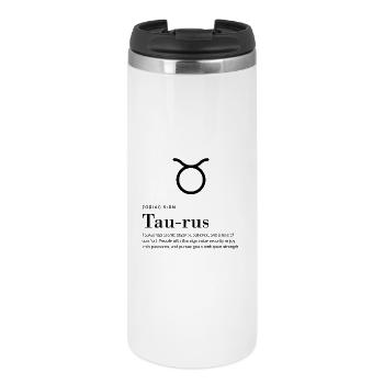 Taurus - Zodiac sign - Thermobecher - Weiß - Vorne