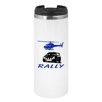 Rally - Thermobecher - Weiß - Vorne