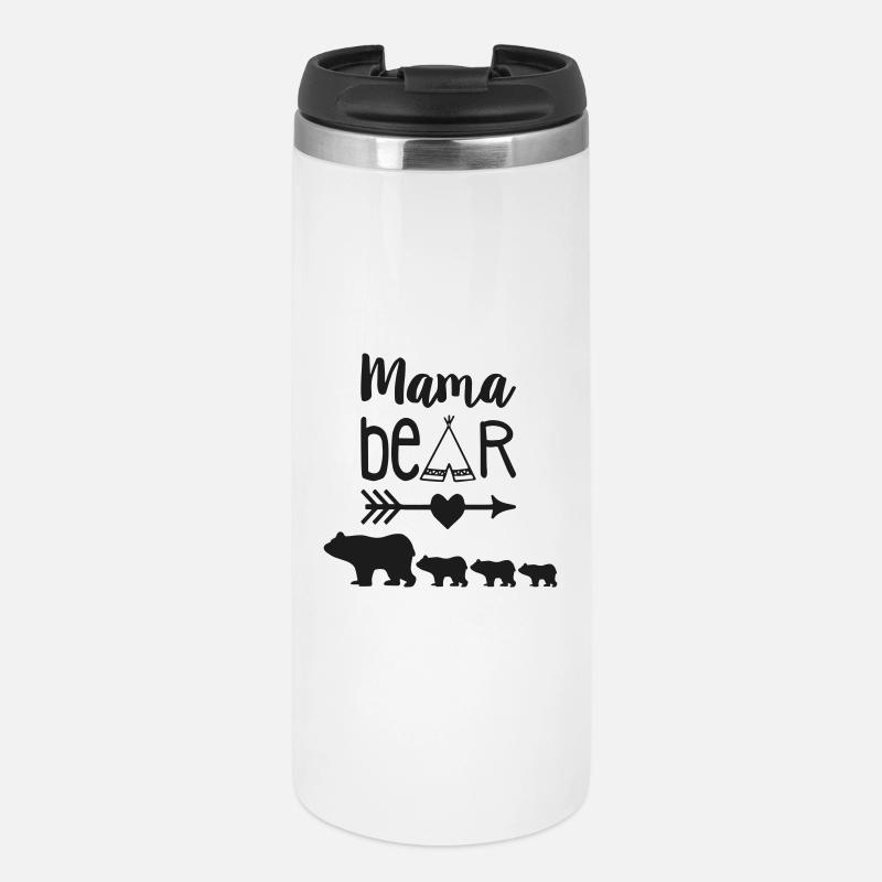 Mama Bear - Thermal Cup - white