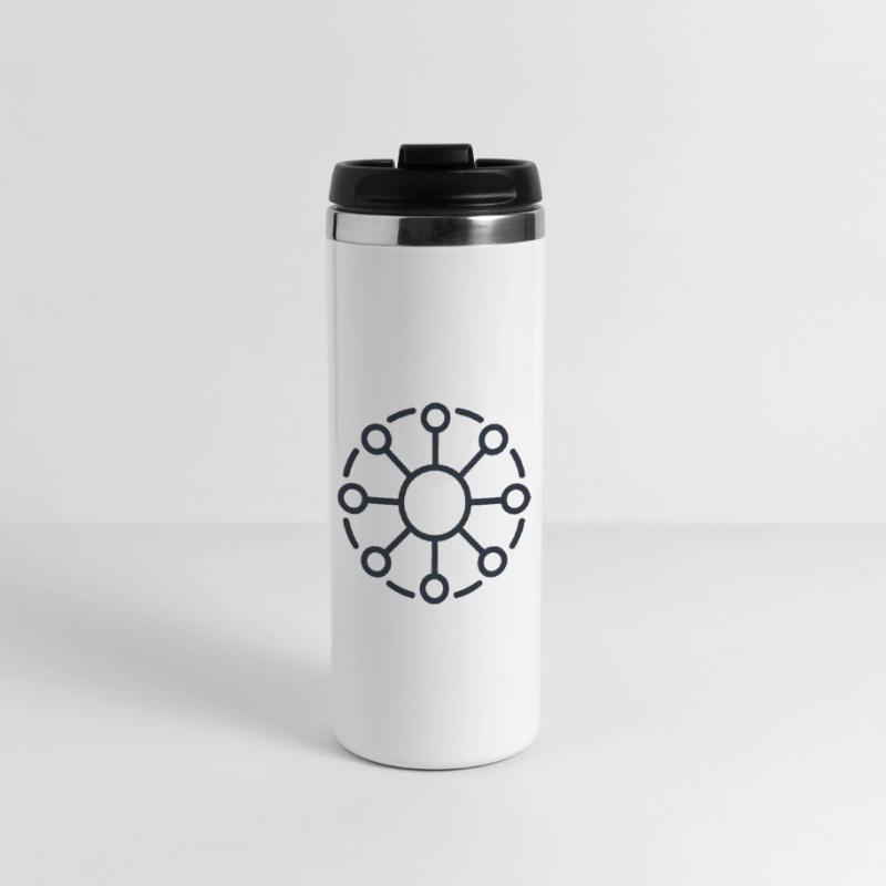 Central Network Core Pattern Thermal Cup
