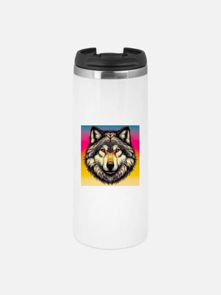 Wolf - Thermobecher - Weiß