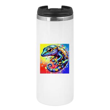 Gecko - Thermobecher - Weiß - Vorne