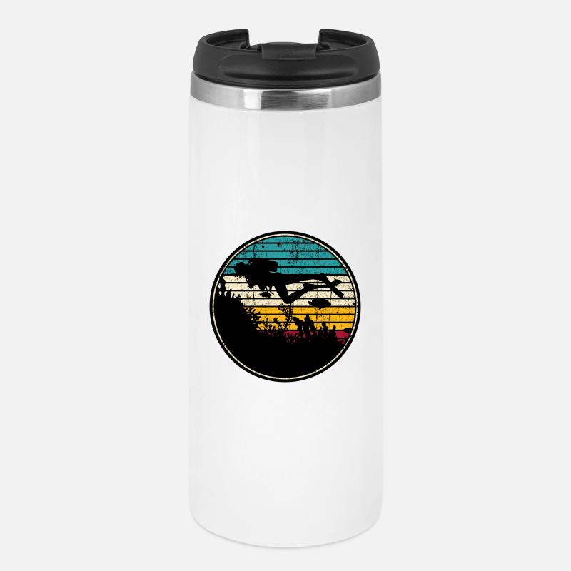 Plongée sous-marine - Mug isotherme - blanc