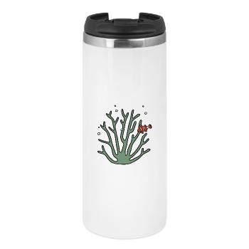 Coral anemone fish - Thermal Cup - white - Front