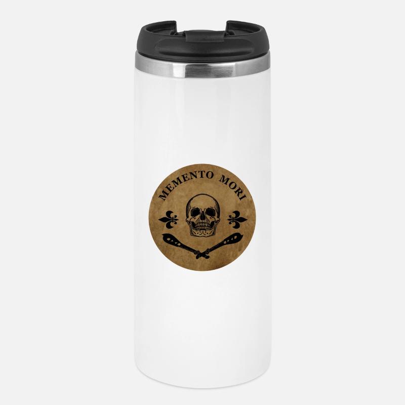 Memento Mori - Mug isotherme - blanc