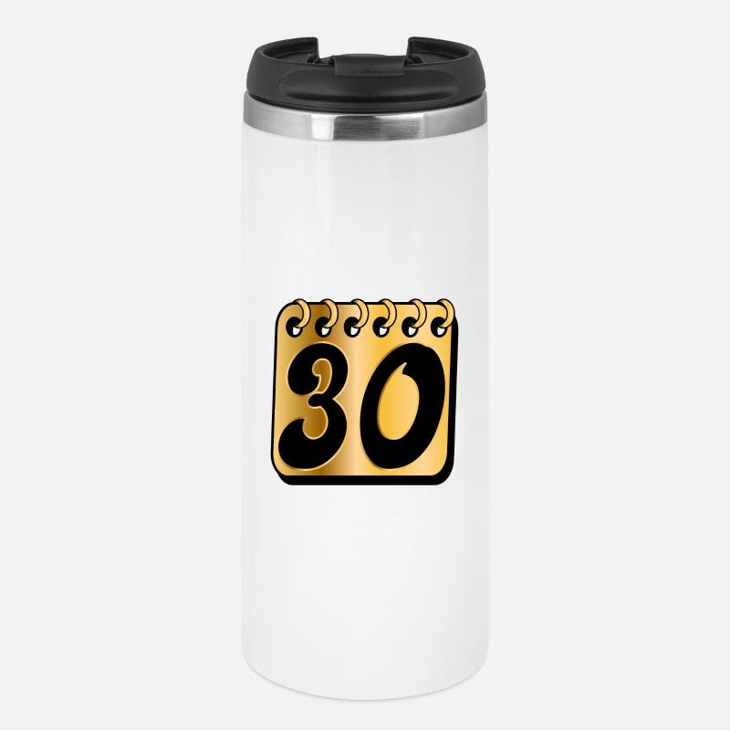 Trente-30e anniversaire - Mug isotherme - blanc