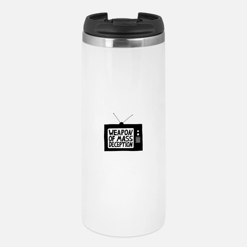 WEAPON OF MASS DECEPTION - Mug isotherme - blanc