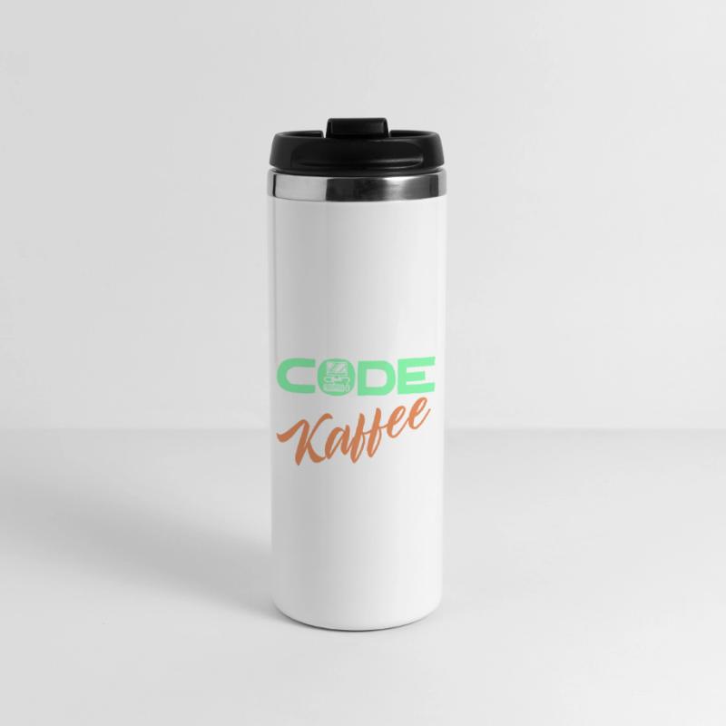 Code Developer Statement Programmierer Computer Thermobecher