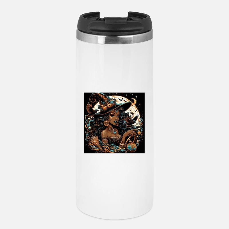 Sorcière exotique - Mug isotherme - blanc