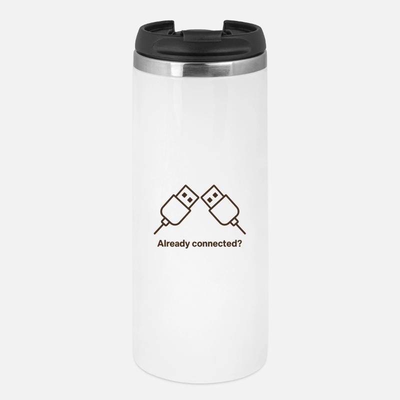 already connected - Thermal Cup - white