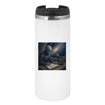 Alien Writer Cosmos - Thermal Cup - white - Front