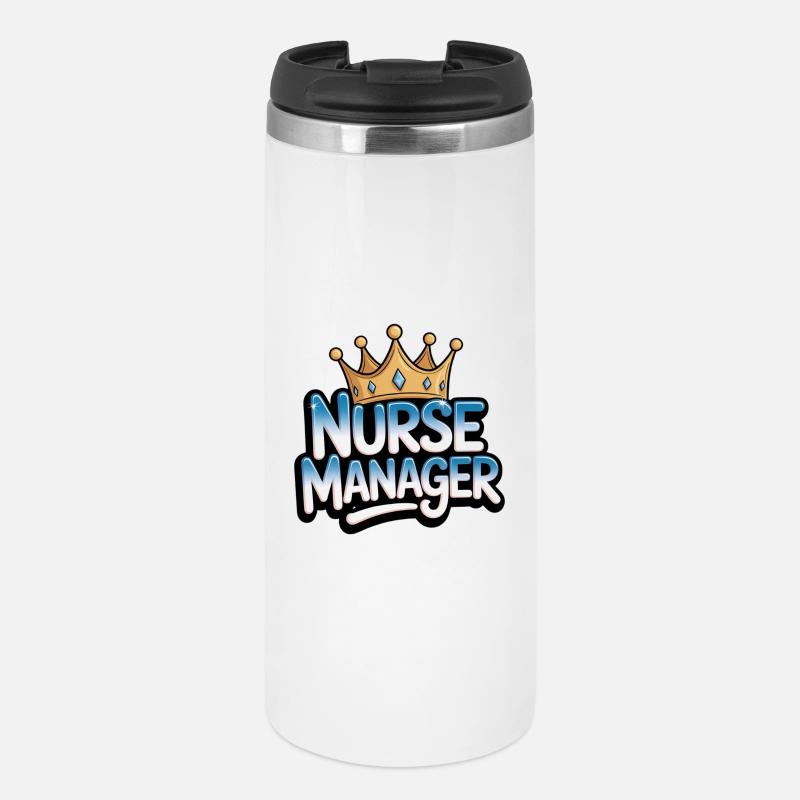 Responsable infirmier – Équipe infirmière responsable de la santé - Mug isotherme - blanc