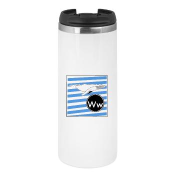 W pour Whale - Mug isotherme - blanc - Devant