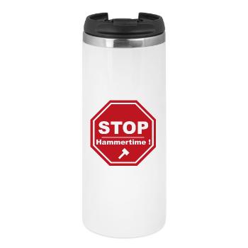 Stop Hammertime - Thermal Cup - white - Front